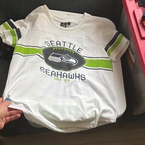 NFL Seattle Seahawks Kids Jersey - White and Green